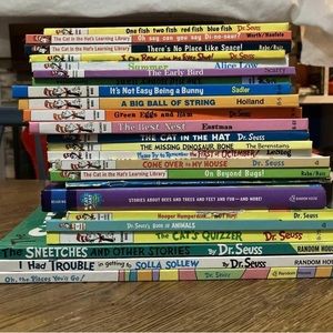Lot of Dr. Seuss books